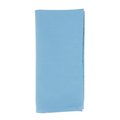 Saro 20 in. Casual Design Everyday Square Table Napkins, Aqua 321.A20S